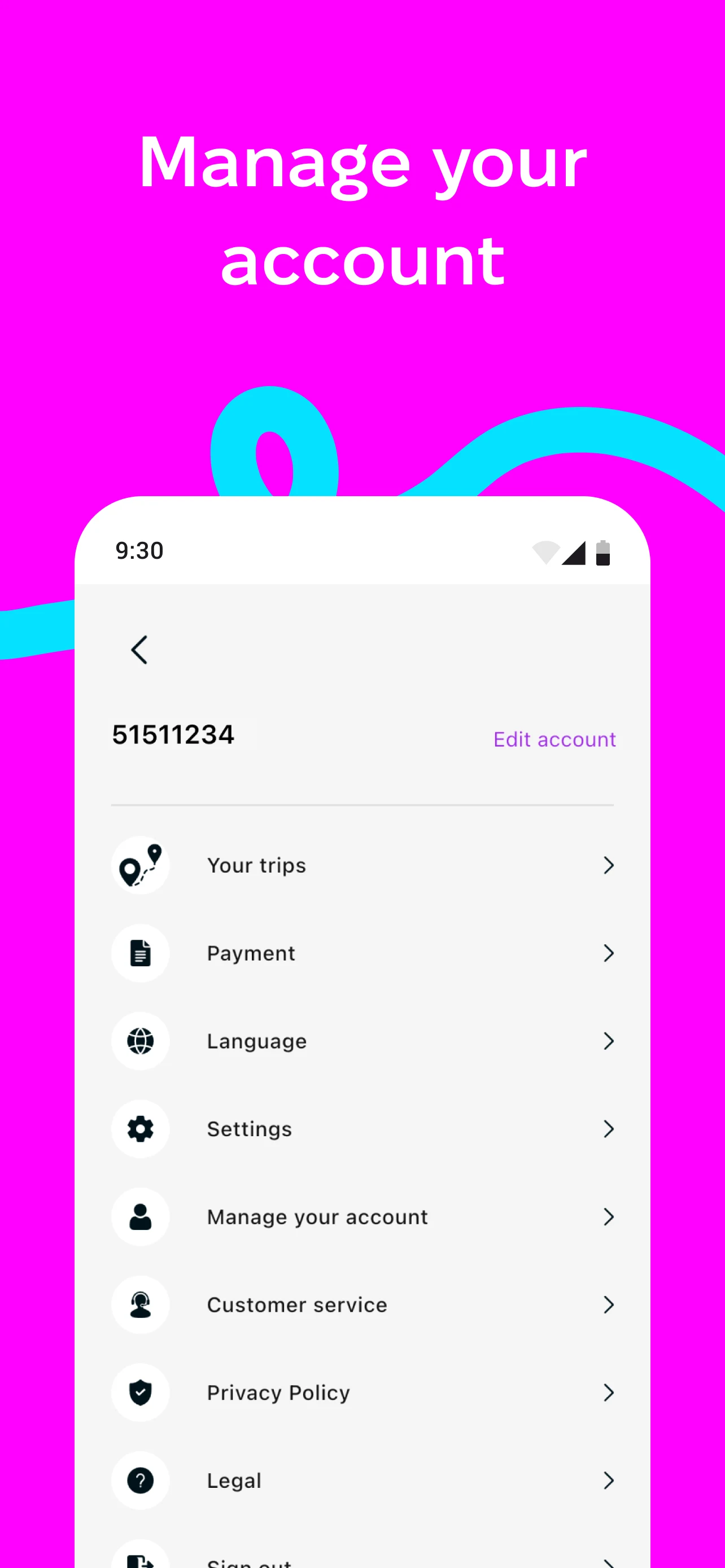 Amigo Taxi - Reserve a ride screenshot