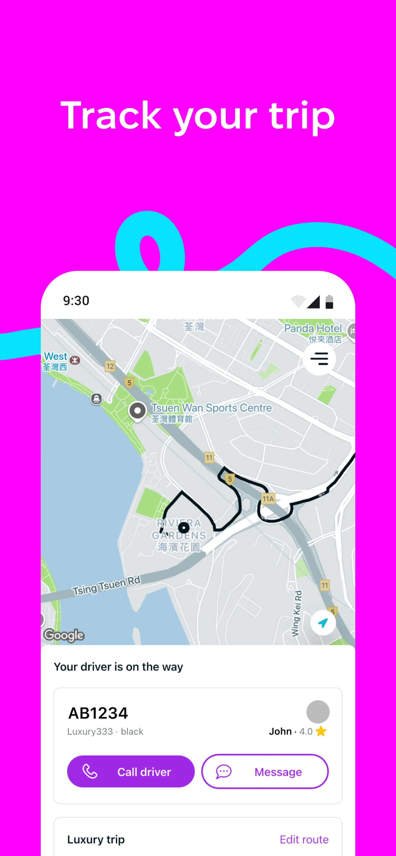 Amigo Taxi - Reserve a ride screenshot